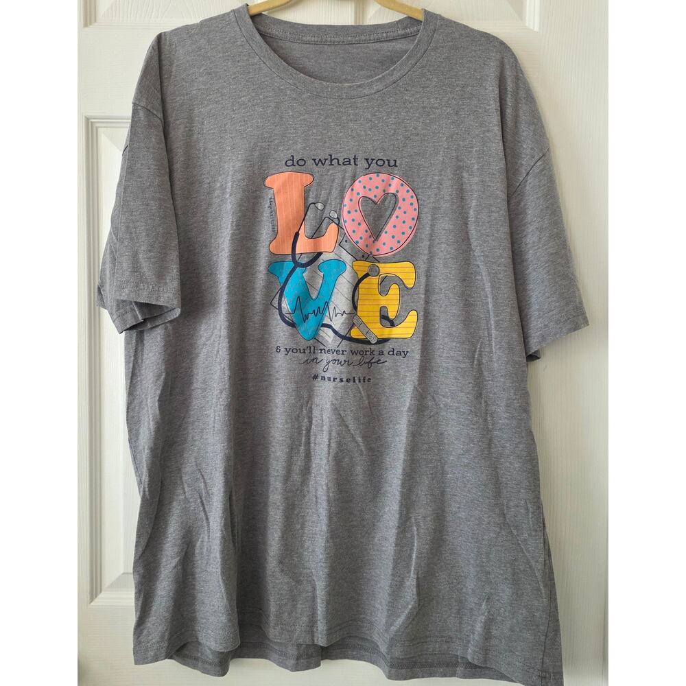 Southernology "Do What You Love" #Nurselife Tee Shirt  XXL